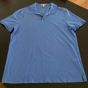 Burberry Men’s Cotton Blue Polo Shirt XXL